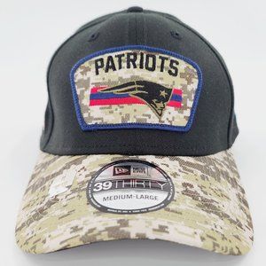New Era Patriots Camo and Black Cap